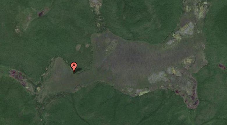 V kraterju Tunguska je bil najden nerazumljiv predmet.