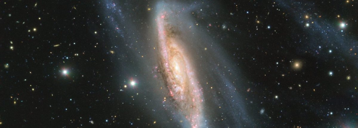 Podrobno sliko spiralne galaksije NGC 3981 smo dobili prvič 