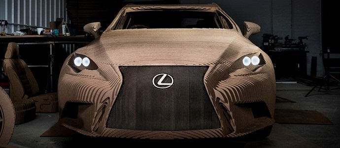 Japonci so predstavili vozni kartonski avtomobil