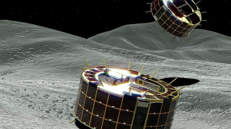 Japonski roboti začnejo raziskovanje asteroida Ryugu 