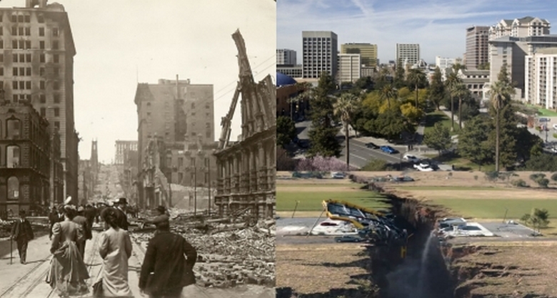 Jasnokrvni iz ZDA je priča kalifornijski svetovni katastrofi.