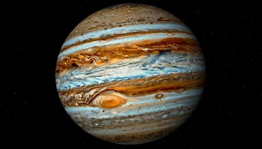 Jupiter je pogoltnil ogromen planet