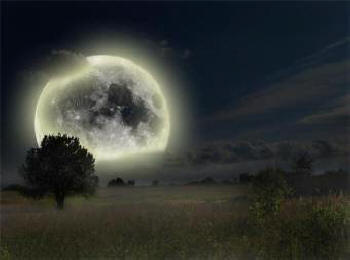 Čudne luči na Luni posnete