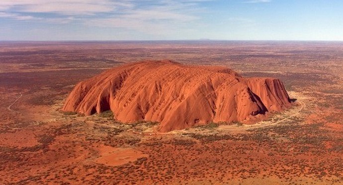 Skrivnostni Mount Chameleon Uluru