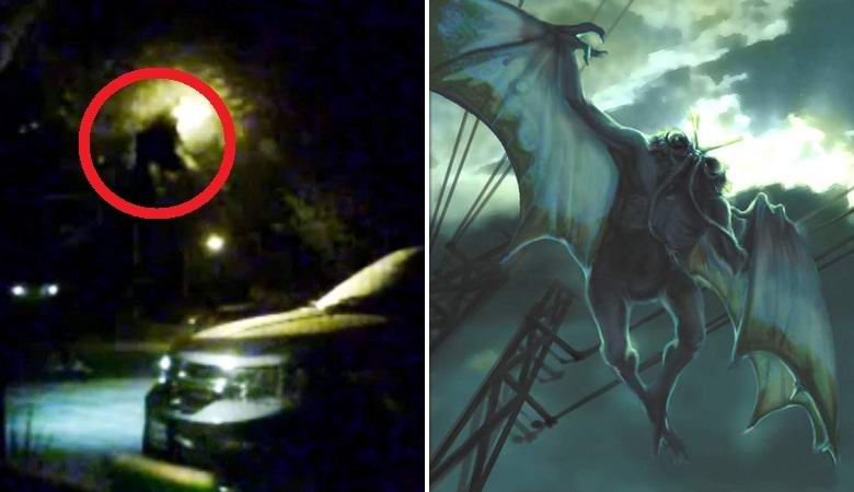 Skrivnostna senca je letela proti ulični svetilki