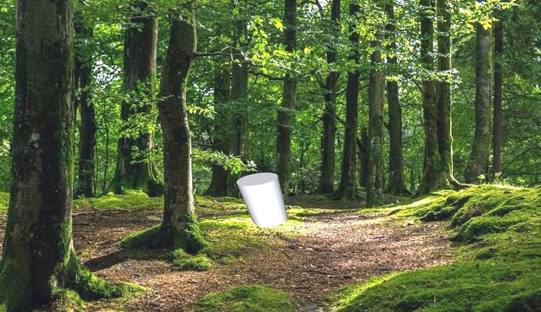 Skrivnostni levitacijski cilinder je bil ujet v dagestanskem gozdu