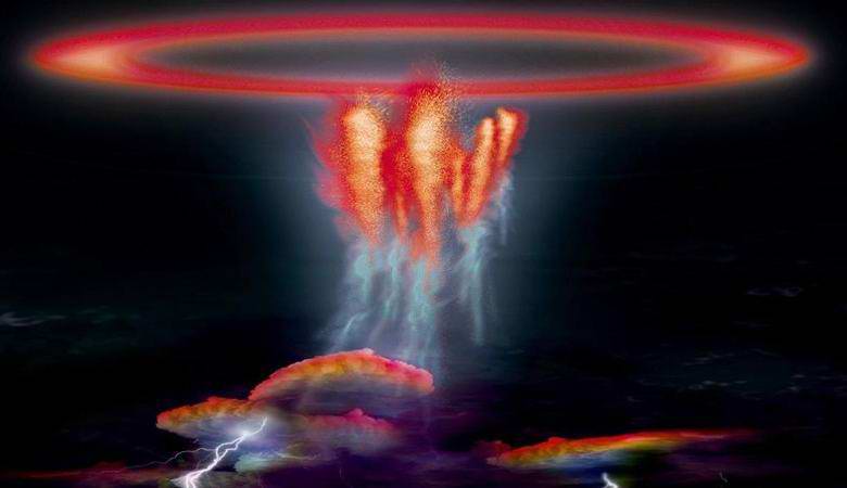 Skrivnostna nebeška luč je prizadela prebivalce Indonezije.