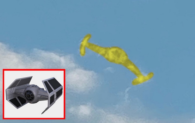 Skrivnostni oblak nad nebotičnikom Tajpeja