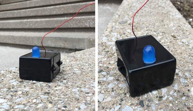 Skrivnostna naprava se je izkazala za detektorja duha.