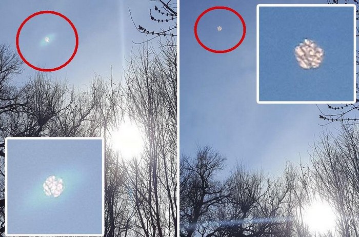 Ženska je videla čudno svetlečo kroglo