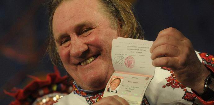 Gerard Depardieu prepoznan kot sovražnik Ukrajine