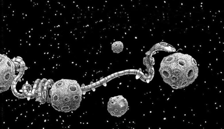 Vesoljski predmet, ki je bil podoben kači, je udaril v NASA-jev objektiv.